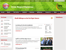 Tablet Screenshot of nfv-kreis-hannover.de